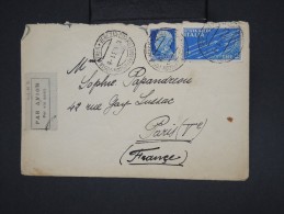 ITALIE - Enveloppe Par Avion De Venize Pour Paris En 1931 - à Voir - Lot P7780 - Storia Postale (Posta Aerea)