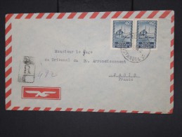 TURQUIE - Enveloppe En Recommandée De Istanbul Pour Paris En 1952  - à Voir - Lot P7790 - Cartas & Documentos