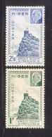 Niger 1941 Zinder Fortress And Marshall Petain Mint Hinged - Unused Stamps