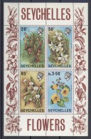 Seychelles - 1970 Flowers Block MNH__(TH-14264) - Seychellen (...-1976)