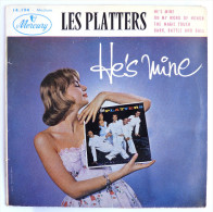 Disque Vinyle 45T LES PLATTERS - HE'S MINE (1) -  MERCURY 14194 - 1957 BIEM - Rock