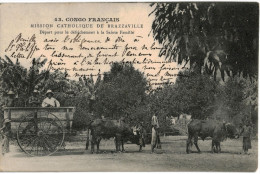 Carte Postale Ancienne De CONGO - MISSION CATHOLIQUE DE BRAZZAVILLE - Brazzaville