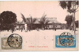 Carte Postale Ancienne De CONGO - POSTE DE DIELLE - Autres & Non Classés