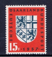 D+ Saar 1957 Mi 379 Wappen - Unused Stamps