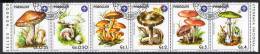 PARAGUAY - 1985 - FUNGHI E GIGLIO SCOUT - YT 2144/2149 (°) - Used Stamps