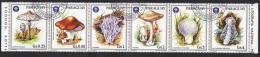 PARAGUAY - 1986 - FUNGHI E GIGLIO SCOUT - YT 2207/2212 (°) - Used Stamps