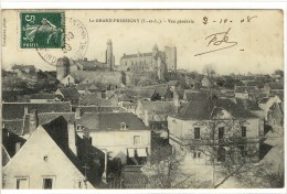 Carte Postale Ancienne Le Grand Pressigny - Vue Générale - Le Grand-Pressigny