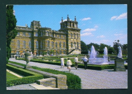 ENGLAND  -  Woodstock  Blenheim Palace  Used Postcard As Scans - Other & Unclassified