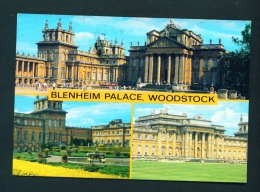 ENGLAND  -  Woodstock  Blenheim Palace  Multi View  Used Postcard As Scans - Other & Unclassified