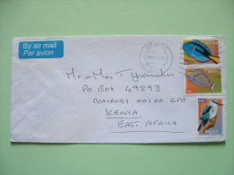 South Africa 2005 Cover To Kenya - Fishes - Bird - Storia Postale