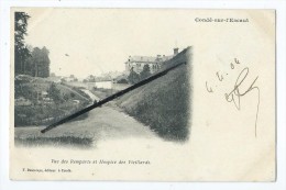 CPA - Condé Sur Escaut -  Vue Des Remparts Et L'Hospice Des Vieillards - Conde Sur Escaut