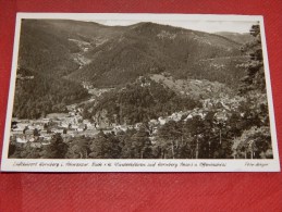 HORNBERG  -  Luftkurort Hornberg Im Schwarzwald - Blick Von Windeckfelsen Auf Hornberg  -     - - Hornberg