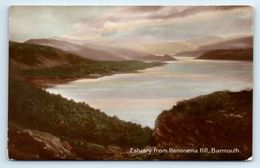 POSTCARD ESTUARY FROM PANORAMA HILL BARMOUTH NORTH WALES Dennis And Sons Unposted - Merionethshire