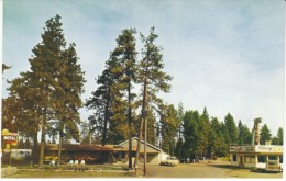 Spokane Washington, Hilltop Motel, Lodging, C1960s Vintage Postcard - Spokane