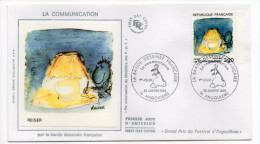 1988-LA COMMUNICATION Par La Bande Dessinée Française--REISER--cachet ANGOULEME-16 - 1980-1989