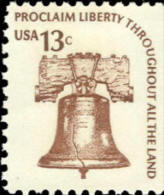 1975 USA 13c Americana Issues Booklet Stamp Liberty Bell Sc#1595 History - 1941-80