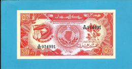 SUDAN - 50 PIASTRES - 1987 - P 38 - UNC. - 2 Scans - Sudan