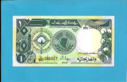 SUDAN - 1  SUDANESE POUND - 1987 - P 39 - UNC. - 2 Scans - Sudan