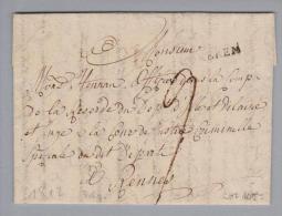 Heimat Belgien Lockeren 1812- Brief Nach Rennes - 1794-1814 (Periodo Frances)