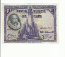 BILLETE 100 PESETAS 1928 - 100 Peseten