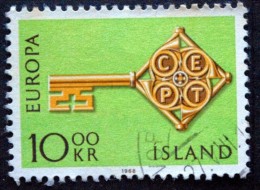 Iceland 1968 EUROPA MiNr.418 ( Lot B 1676 ) - Gebraucht