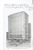 UNITED STATES 1905- VINTAGE POSTCARD -PENNSYLVANIA - PITTSBURGH.THE FRICK BUILDING - ANIMATED  -SENT TO ARGENTINA W 2 ST - Pittsburgh
