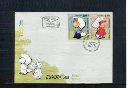 Montenegro 2008 Europa Cept Satz / Set FDC - 2008