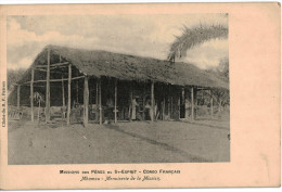 Carte Postale Ancienne De CONGO - MISSION CATHOLIQUE DE BRAZZAVILLE - MBAMOU - MENUISERIE DE LA MISSION - Other & Unclassified