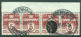 Se-Tenant. Danish Advertisement. Overprint Scandinavian Beautycenter On 5 Øre, PRAGT Cancelled, - Booklets