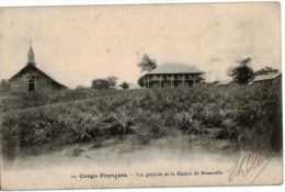 Carte Postale Ancienne De CONGO - VUE GENERALE SUR LA MISSION DE BRAZZAVILLE - Brazzaville