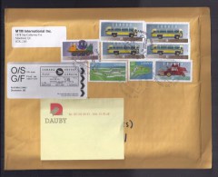 Enveloppe Du Cananda Vers La Belgique - Storia Postale