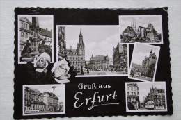 Germany Gruss Aus Erfurt Stamp 1964 A 24 - Erfurt