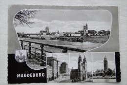 Germany Magdeburg Multiviews Stamp 1963  A 24 - Maagdenburg