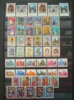 LUXEMBURG / 9 SETS CARITAS 1964->1972 / MNH ** - Collections