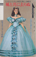 Télécarte Ancienne Japon / 110-17651 - Femme / Mode MARGARET MITCHELL - GIRL Japan Front Bar Phonecard - 1715 - Mode