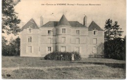 86.  Vivonne. Chateau Des Bonnetieres - Vivonne
