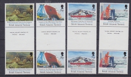 British Antarctic Territory 1991 200th Anniversary M. Faraday 4v Gutter ** Mnh (22882) - Neufs