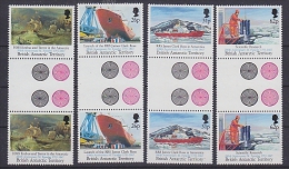 British Antarctic Territory 1991 200th Anniversary M. Faraday 4v Gutter ** Mnh (22883) - Unused Stamps