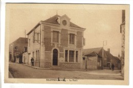 CPSM SELOMMES (Loir Et Cher) - La Poste - Selommes