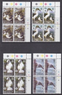South Georgia 2003 WWF/Grey Headed Albatross 4v Bl Of 4 ** Mnh (22885) - Georgia Del Sud