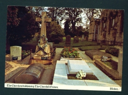 ENGLAND  -  Bladon  The Churchill Graves  Used Postcard As Scans - Sonstige & Ohne Zuordnung
