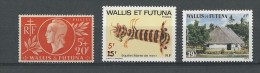 Wallis Et Futuna: 147 - 276 - 302 ** - Unused Stamps