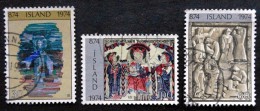 Iceland 1974   MiNr.487,493,496 ( Lot B 1560 ) - Used Stamps