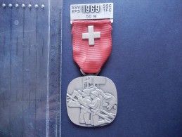 Medaglia Svizzera 1969 50 M. -ME19 - Altri & Non Classificati