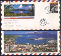 POLYNESIE - ARUE - TAHITI  / 2000 LETTRE PAR AVION POUR LA FRANCE (ref 6620) - Lettres & Documents