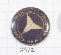 Mercedes BENZ   (old Large, Pin-needle, Abzeichen, Soft Enamel) - Mercedes