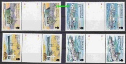 South Georgia 2001 Auxiliary Fleet 4v Gutter ** Mnh (22887) - Georgias Del Sur (Islas)