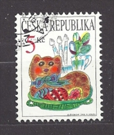 Czech Republic  Tschechische Republik  2000 Gest. Mi 251 Sc 3115  Easter.  Ostern. C.3 - Used Stamps