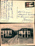1324)cartolina -venaria Piazza Annunziata E Via E. Muti - Piazze