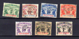 Taxe, 1 / 8 Ø (manque 20c), Cote 114 €, - Used Stamps